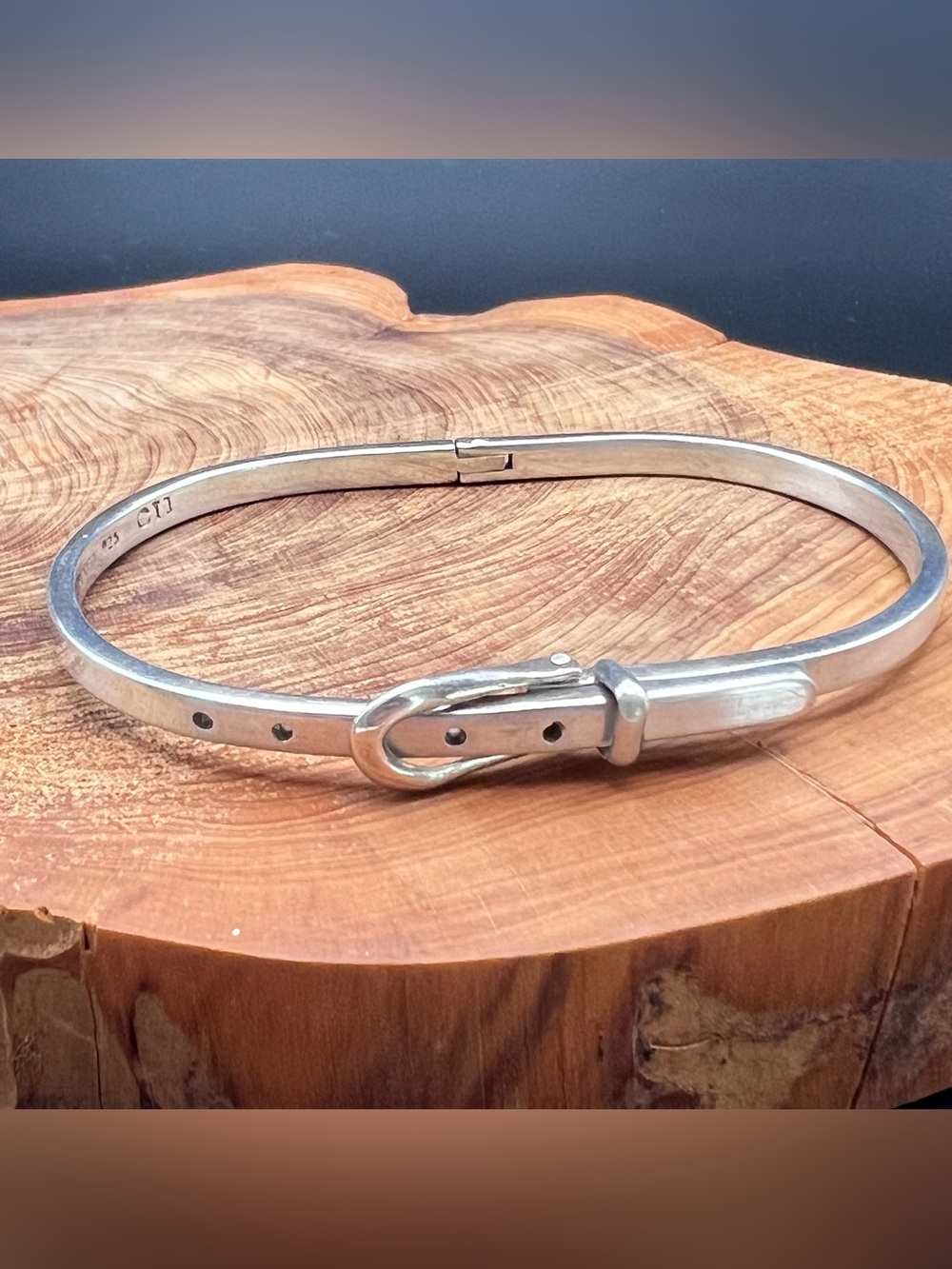 Mexico Sterling Silver Belt Bracelet